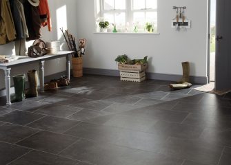 Tough Karndean flooring in hallway